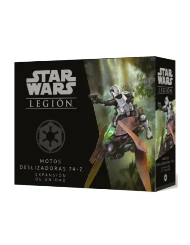 Juego de mesa star wars legión: motos deslizadoras 74 - z pegi 14