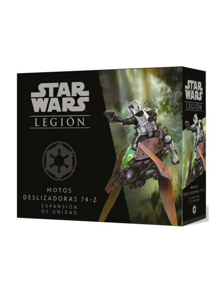 Juego de mesa star wars legión: motos deslizadoras 74 - z pegi 14