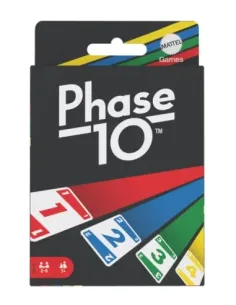 Juego de cartas mattel phase 10