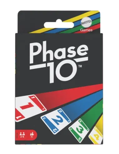 Juego de cartas mattel phase 10