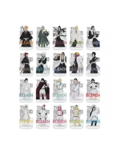Surtido figuras acrílicas ichibansho bleach thousand year blood war 21 unidades