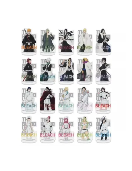 Surtido figuras acrílicas ichibansho bleach thousand year blood war 21 unidades