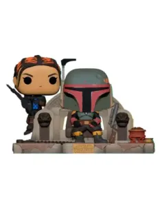 Funko pop moment star wars the mandalorian boba fett & fennec shand 58391