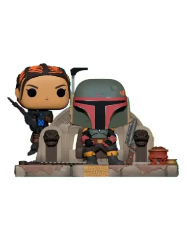 Funko pop moment star wars the mandalorian boba fett & fennec shand 58391