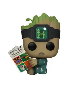Funko pop marvel guardianes de la galaxia groot en pijama con libro 70651