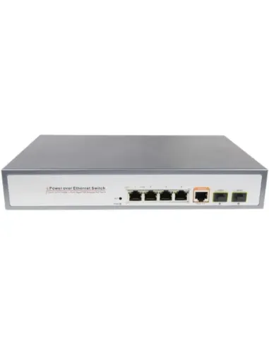 Switch galgus g - sw - m4p2s 4 puertos poe 1 puerto gigabit ethernet 2 puertos sfp