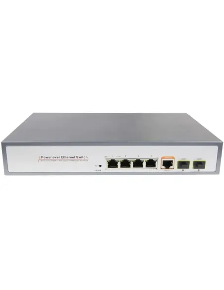Switch galgus g - sw - m4p2s 4 puertos poe 1 puerto gigabit ethernet 2 puertos sfp