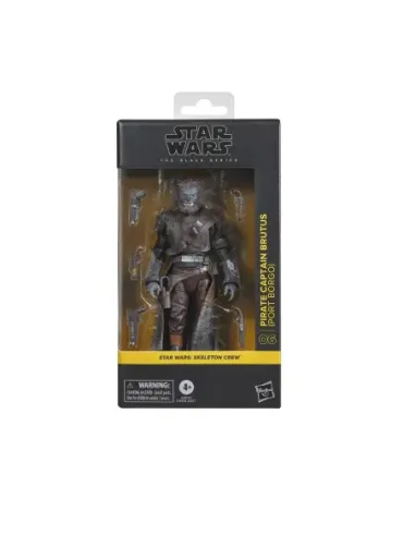 Figura hasbro star wars the black series pirate captain brutus (port borgo)