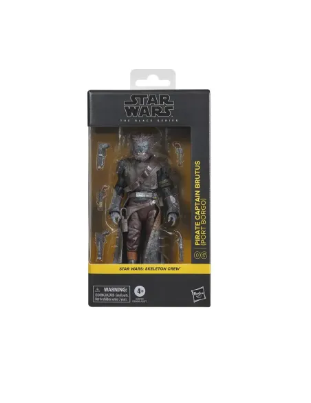 Figura hasbro star wars the black series pirate captain brutus (port borgo)