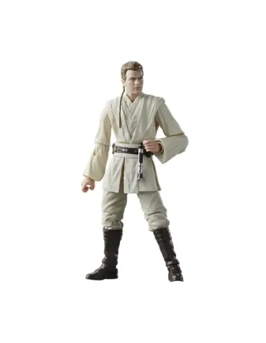 Figura hasbro star wars the black series archive obi - wan kenobi (padawan)