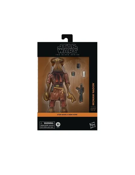 Figura hasbro star wars the black series a new hope momaw nadon
