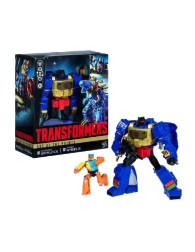 Figura hasbro transformers age of the primes g2 universe grimlock autobot wheelie
