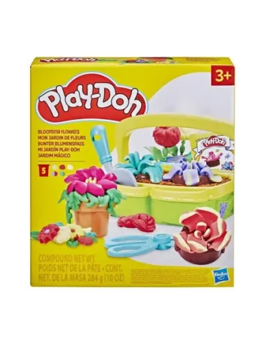 Juego hasbro play - doh blooming flowers