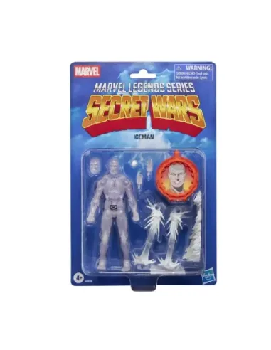 Figura hasbro marvel legends series secret wars ice man