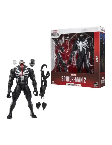 Figura hasbro marvel legends series spider - man 2 -  venom