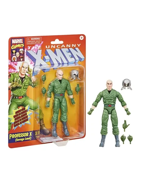 Figura hasbro marvel legend series x - men proffesor x savage land
