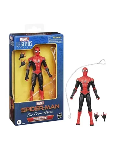 Figura hasbro marvel legends series spider - man far from home