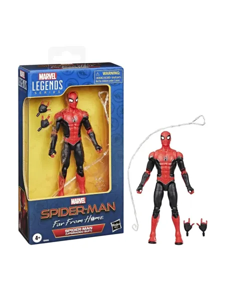 Figura hasbro marvel legends series spider - man far from home