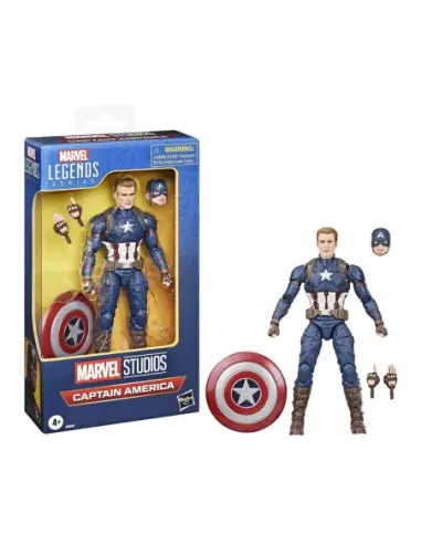Figura hasbro marvel legends series capitán américa