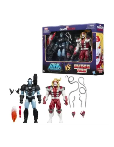 Figura hasbro marvel legends series gamerverse war machine vs omega red