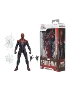 Figura hasbro marvel legends series gamerverse spider - man peter parker velocity suit