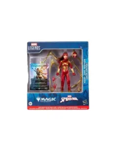 Figura hasbro marvel legends series magic the gathering mary jane watson (iron spider)