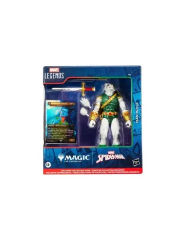 Figura hasbro marvel legends series magic the gathering man - wolf