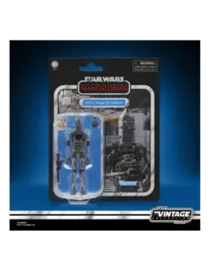 Figura hasbro star wars the mandalorian the vintage collection ig - 12 grogu & anzellan