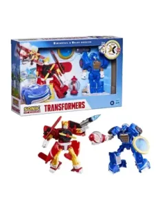 Figura hasbro transformers sonic the hedgehog wingtail & blue booster