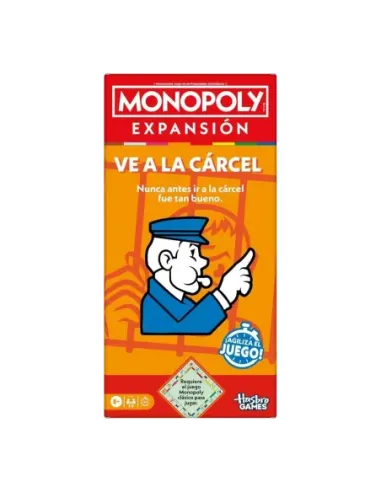 Expansión hasbro monopoly ve a la cárcel