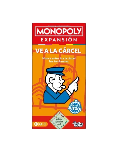 Expansión hasbro monopoly ve a la cárcel
