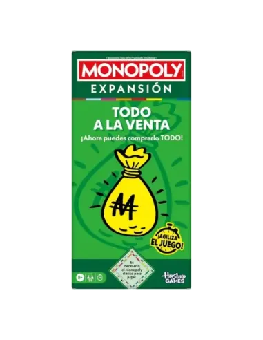 Expansión hasbro monopoly todo a la venta