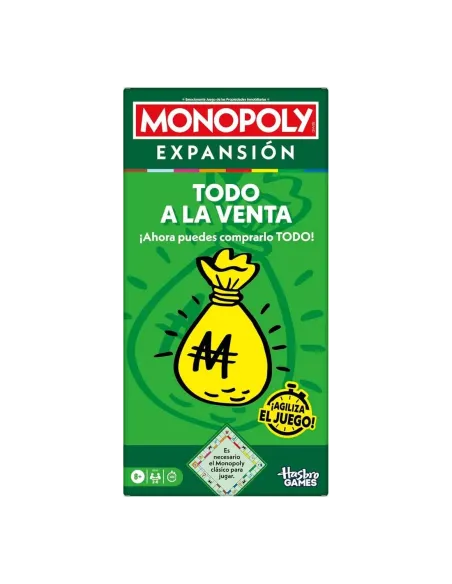 Expansión hasbro monopoly todo a la venta
