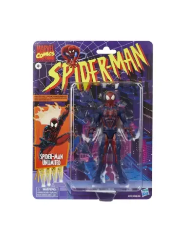 Figura hasbro marvel comics spider - man unlimited