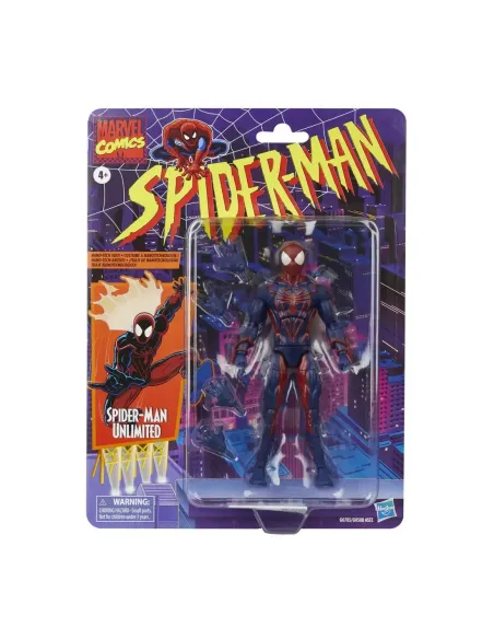 Figura hasbro marvel comics spider - man unlimited
