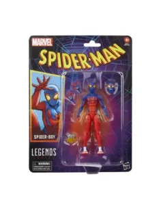 Figura hasbro marvel legends series spider - man spider - boy