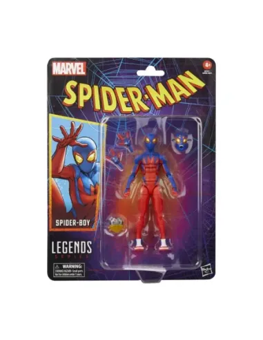 Figura hasbro marvel legends series spider - man spider - boy