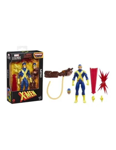 Figura hasbro marvel legends series build a figure marvels nemesis x - men cyclops