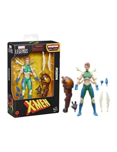Figura hasbro marvel legends series build a figure marvels nemesis x - men marrow