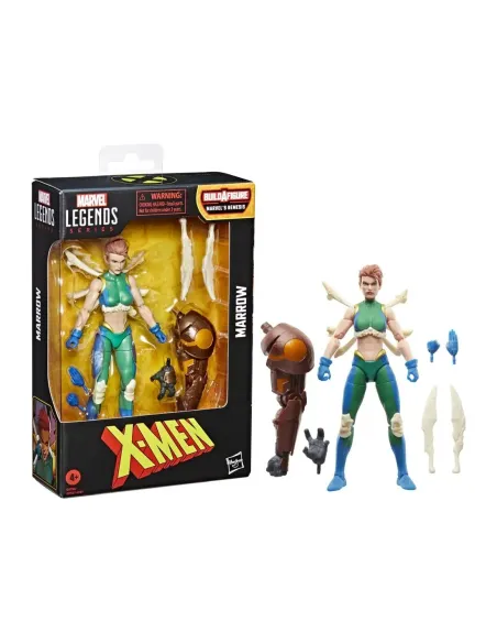 Figura hasbro marvel legends series build a figure marvels nemesis x - men marrow