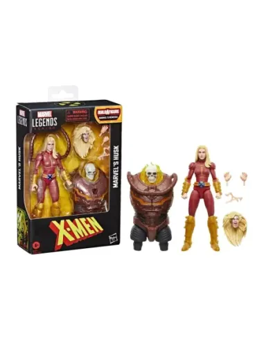 Figura hasbro marvel legends series build a figure marvels nemesis x - men marvels husk