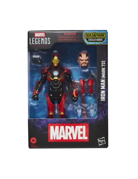 Figura hasbro marvel legends series iron man (mark 72)