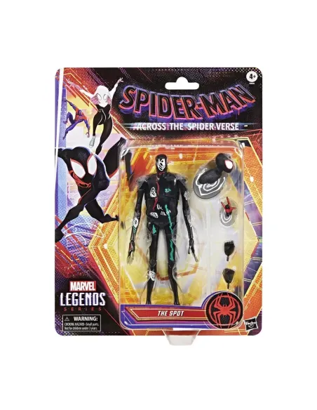 Figura hasbro marvel legends series spider - man across the spider - verse the spot
