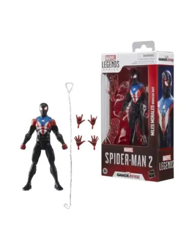 Figura hasbro marvel legends series spider - man 2 miles morales (boricua suit)