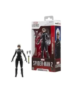 Figura hasbro marvel legends series spider - man 2 felicia hardy (black cat)