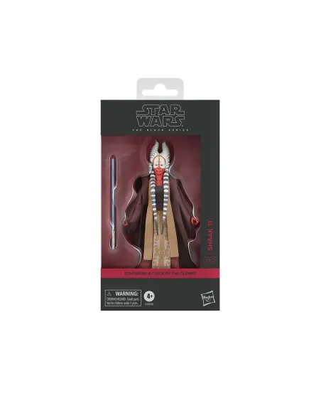 Figura hasbro star wars the black series attack of the clones shaak ti