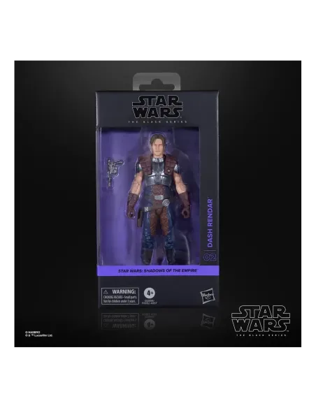 Figura hasbro star wars the black series shadows of the empire dash rendar