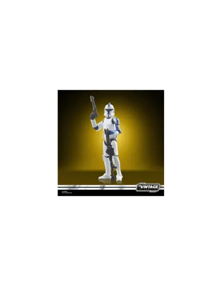 Figura hasbro star wars ahsoka clone trooper lieutenament
