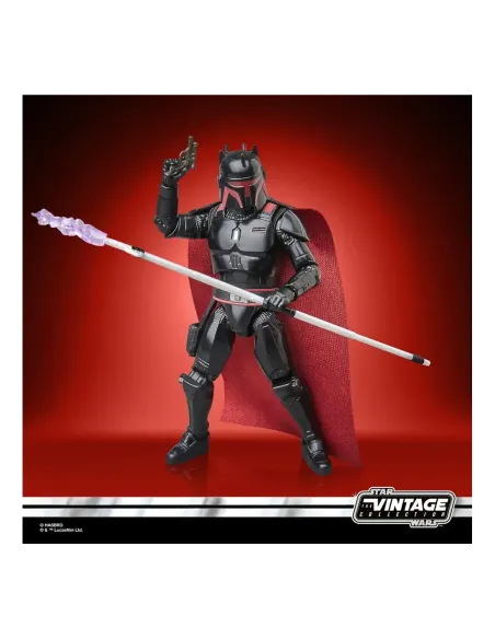 Figura hasbro star wars the vintage collection the mandalorian moff gideon dark trooper armor