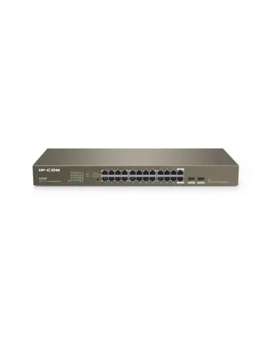 Switch ip - com 24 puertos switch ip - com 24 puertos switch 24p tenda - ipcom 1000 g1024f +2p sfp rack